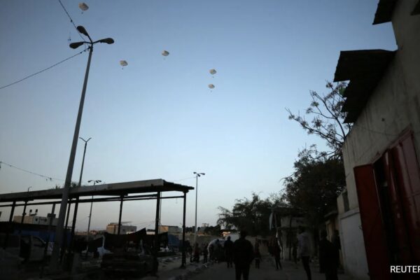 No Water, Medicines In Gaza Aid Airdropped By US: Report