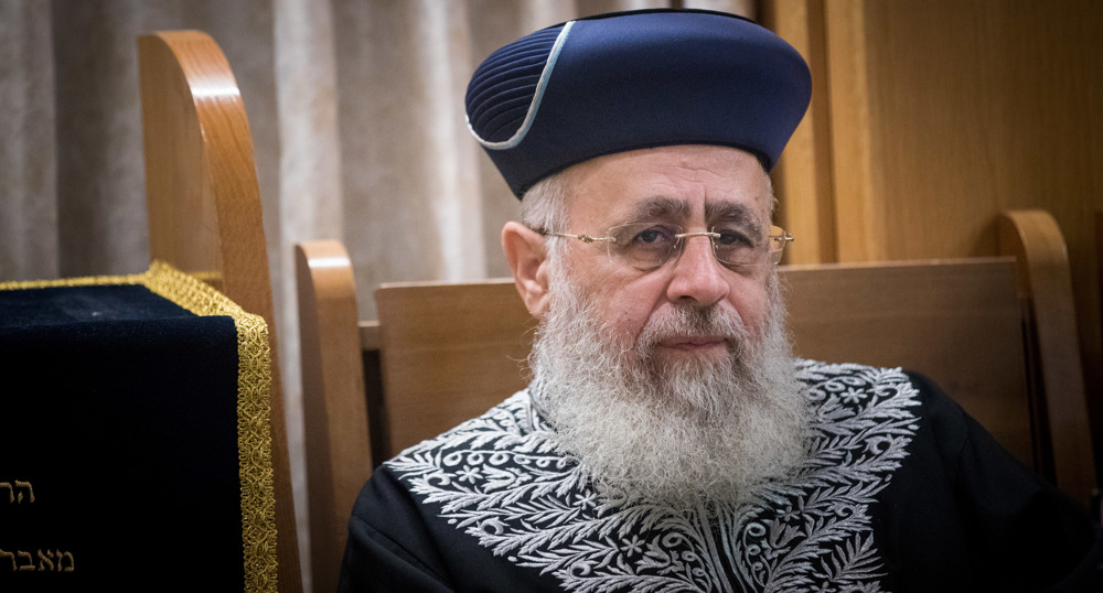 ‘We will move abroad if drafted to military’, Israel’s Chief Rabbi warns