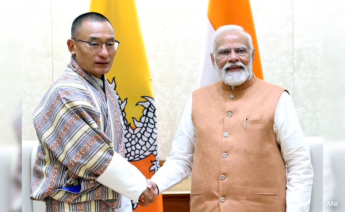 PM Modi Holds Talks With Bhutanese Counterpart On Ways To Strengthen Ties