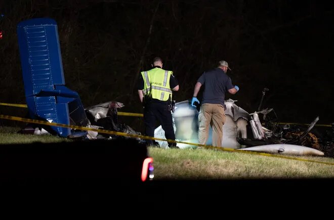 VIDEO: Fatal plane crash in Nashville highway in US