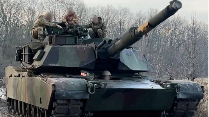 US-made tank in destroyed in Ukraine's Avdeyevka