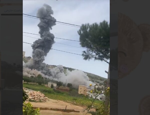 VIDEO: Watch Israeli regime airstrikes on Southern Lebanese