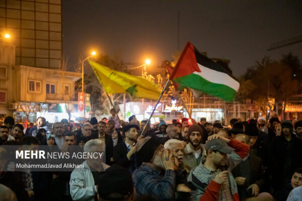 Anti-Zionist regime's rally outside UK embassy in Tehran