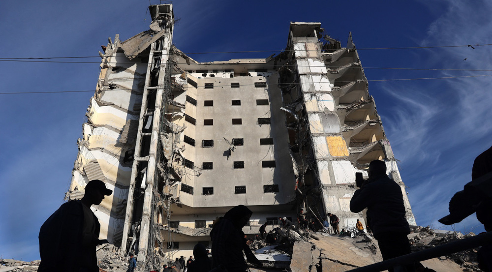 Israel hits residential tower in Rafah, displaces dozens of families