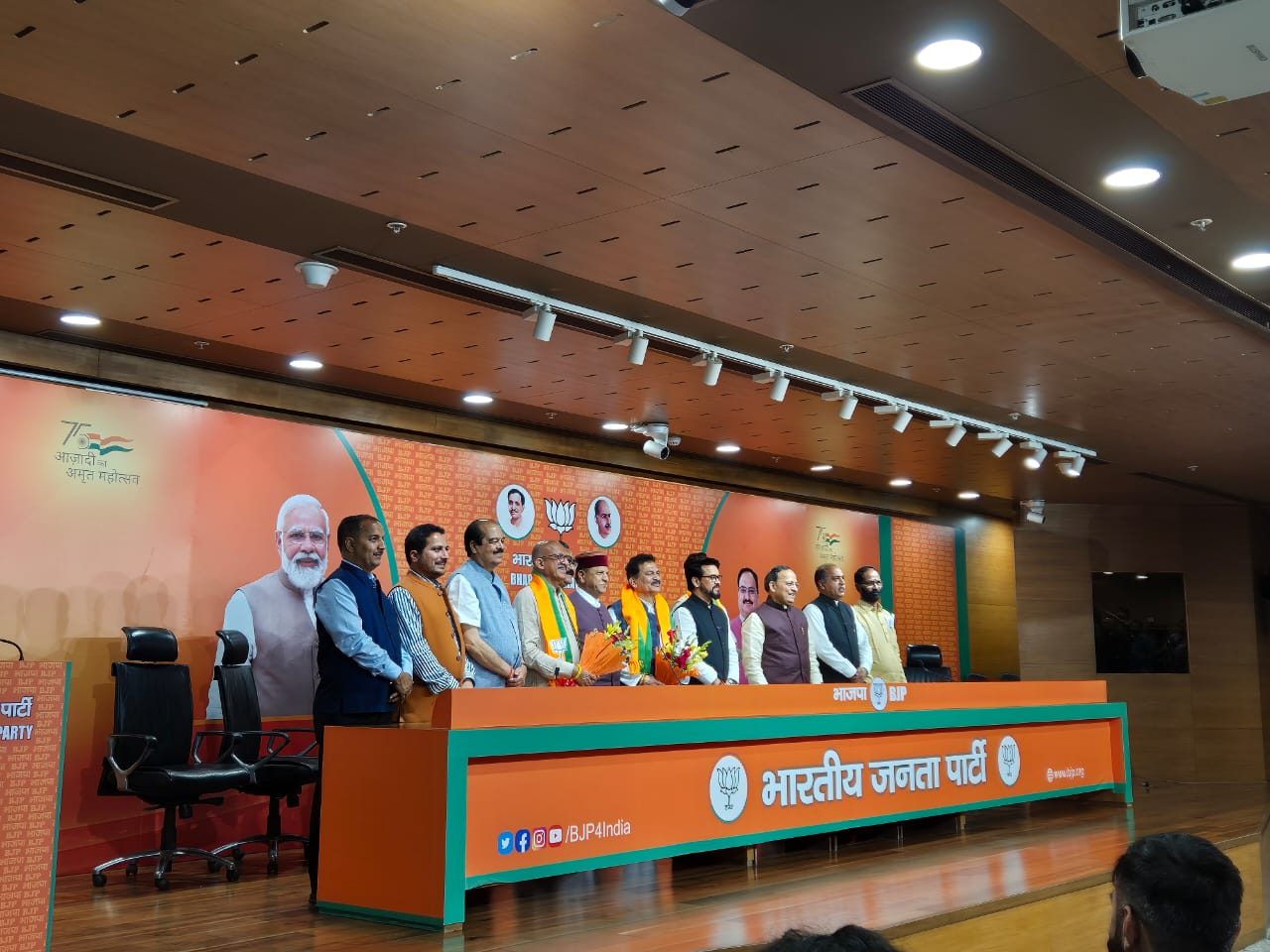 6 MLAs Disqualified By Congress, 3 Independents Join BJP In Himachal