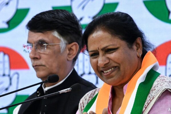 BJP's Tejaswini Gowda Joins Congress Ahead of Lok Sabha Elections