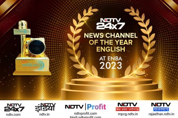 NDTV Wins 'Best English News Channel Of The Year' At ENBA 2023