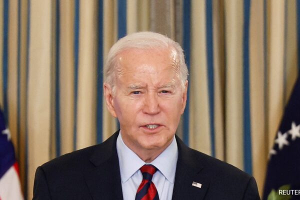 Biden Says US Helped Israel Take Down "Nearly All" Iran Drones, Missiles