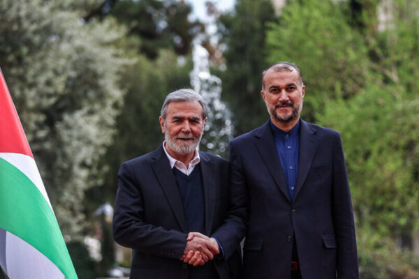 Islamic Jihad chief meets Iran’s FM in Tehran