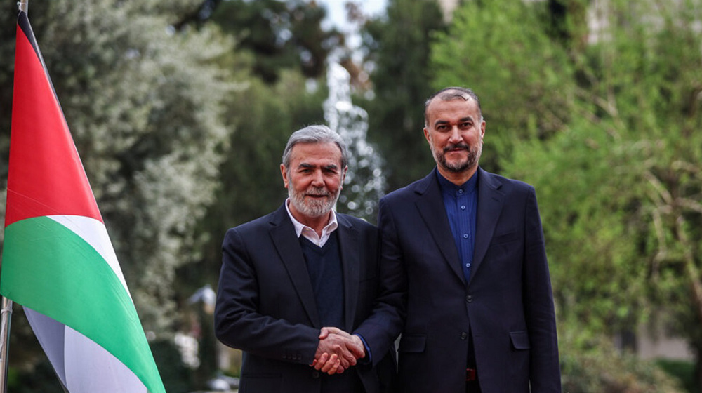 Islamic Jihad chief meets Iran’s FM in Tehran