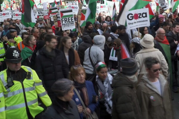 UK role in Gaza genocide blasted at 11th national Palestine demo