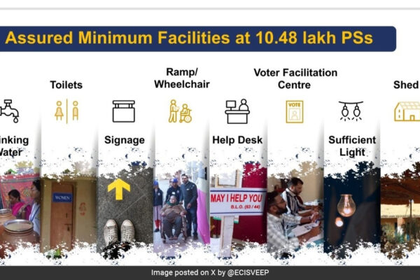 Every Booth To Have Water, Toilets, Wheelchair: Chief Election Commissioner