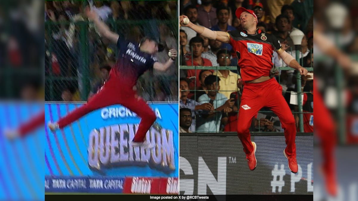 Watch: RCB Star's Gravity-Defying Save In WPL Reminds Fans Of De Villiers