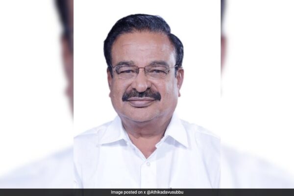 DMK MP A Ganeshamurthi Dies In Hospital After Suspected Suicide Attempt