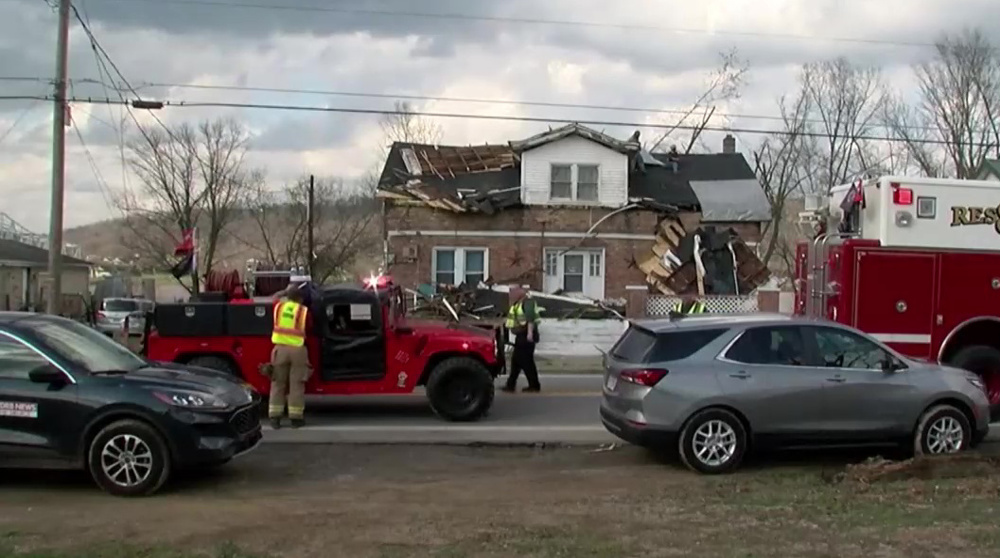 Storm leaves widespread damages in various US states