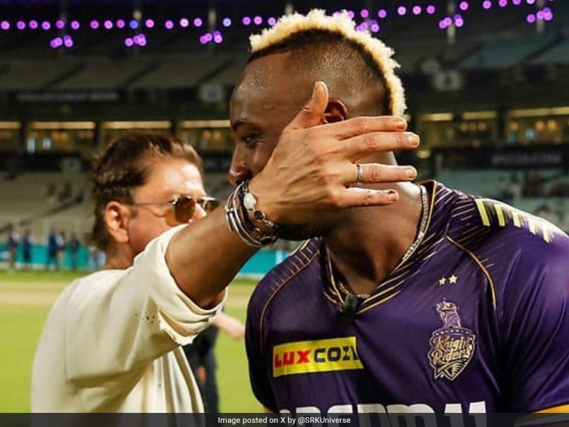 SRK Gatecrashes Russell's Interview, Wins Hearts With Gesture for KKR Star