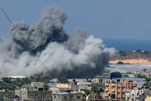 11 Palestinians Killed In Israeli Air Strike On Tent In Gaza's Rafah