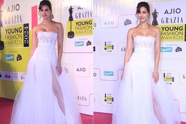 This Wasn't A Runaway Bride On The Red Carpet But Disha Patani In A Wedding-Inspired White Gown