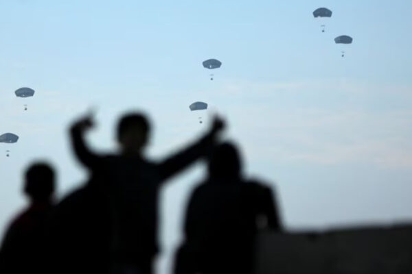 Gaza government slams US aid airdrop as 'theatrical, ineffective'