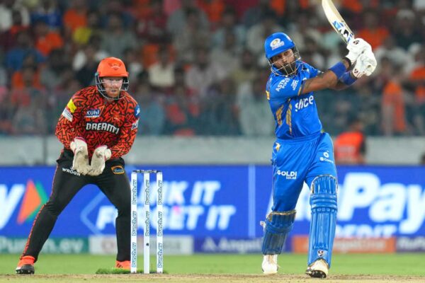 Records set in Sunrisers Hyderabad vs. Mumbai Indians IPL match