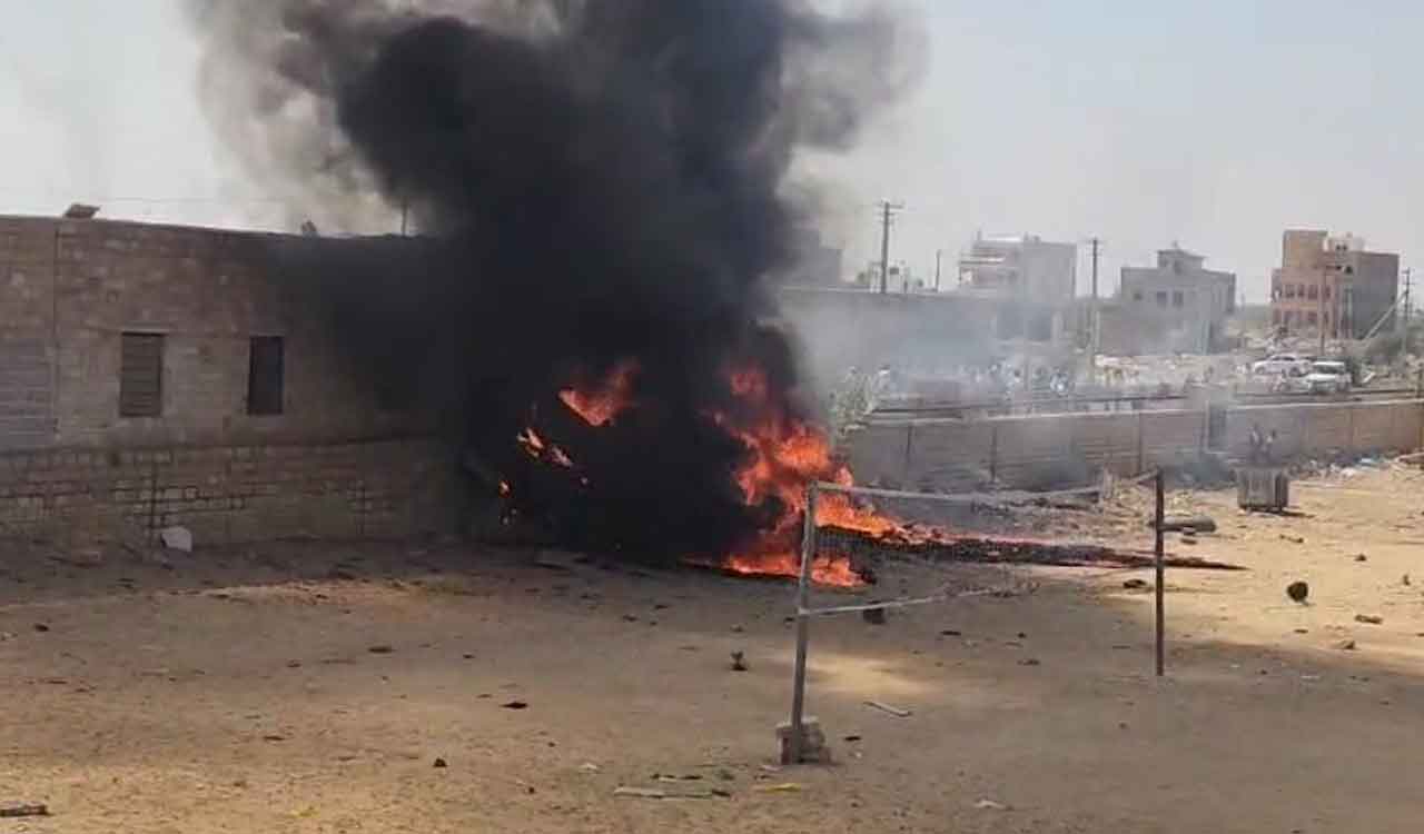 Tejas aircraft crashes near Jaisalmer