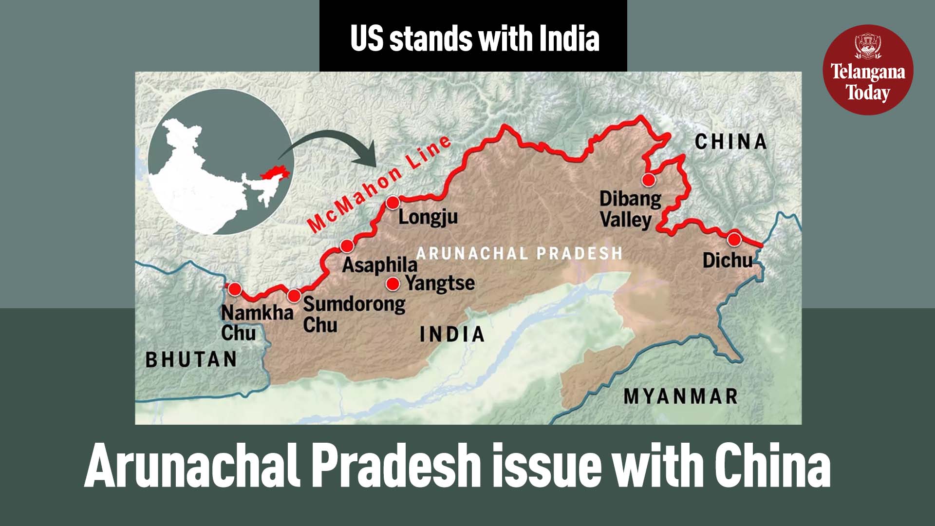 Arunachal Pradesh is an Indian territory, not China’s | US Supports India | India News