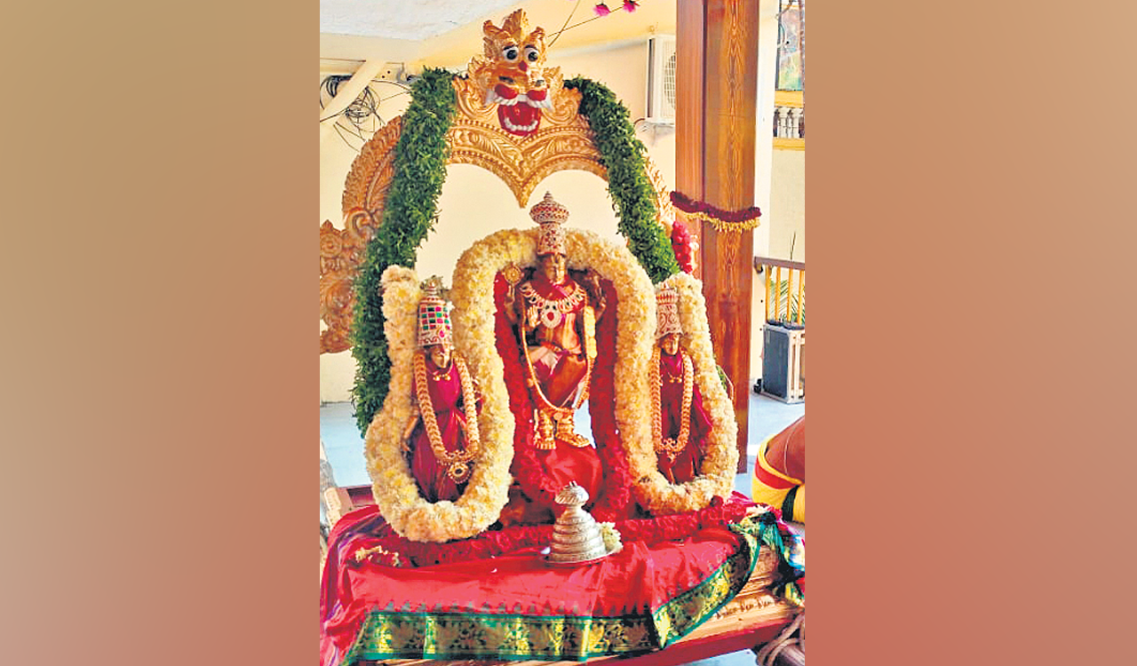 Hyderabad: Brahmostavam of Venkateshwara Swamy temple at Apollo Hospitals underway