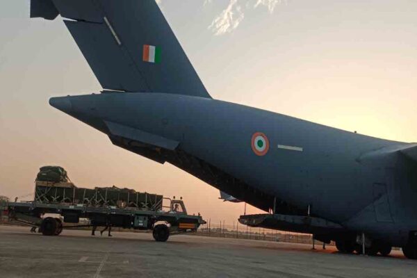 IAF’s C-17 aircraft successfully airdrops indigenously built heavy platform