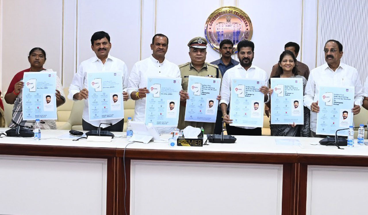 CM Revanth Reddy launches ‘T- Safe’ to make travel safe for women