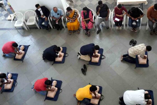 Freemasons’ Lodge Keys organises “CPR training” program in Hyderabad