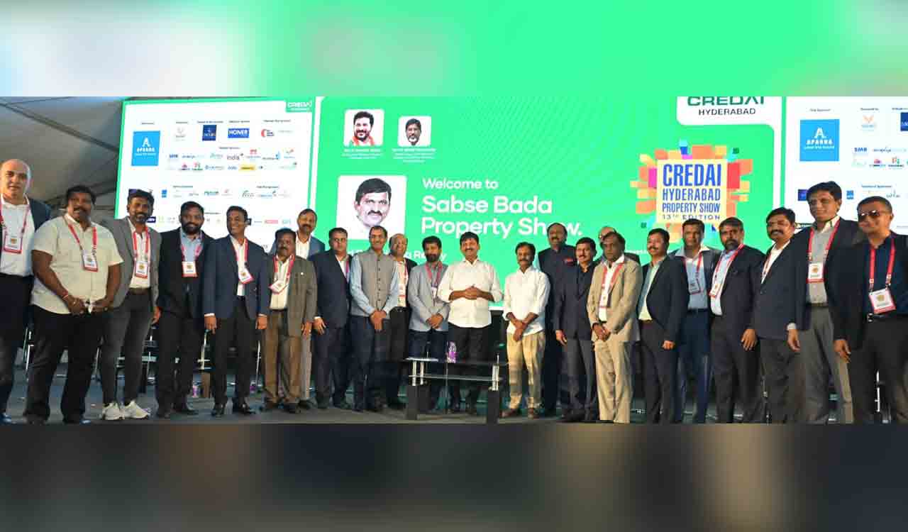 Three-day CREDAI Hyderabad Property Show inaugurated-Telangana Today