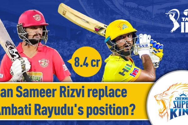 IPL 2024: Rs 8.4 Crore worth Sameer Rizvi to fill Ambati Rayudu’s spot for CSK | Chennai Super Kings