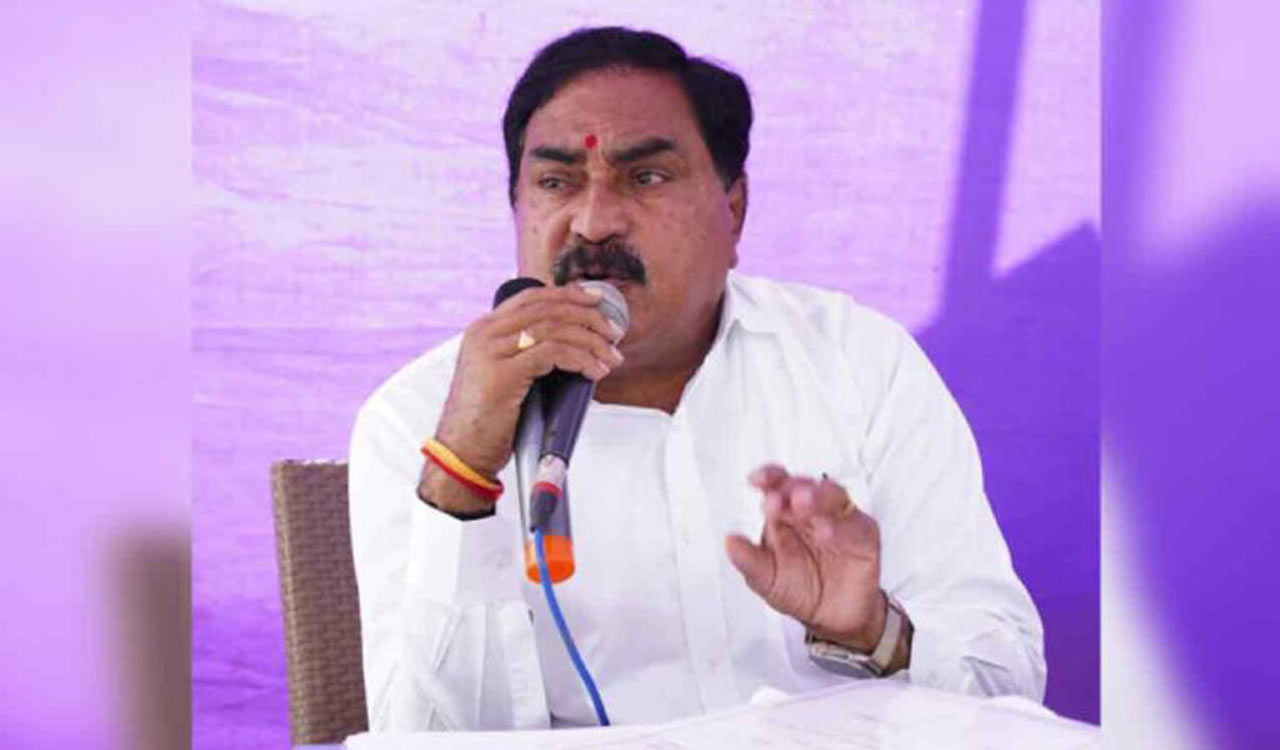 Errabelli Dayakar Rao rubbishes land encroachment allegations as politically motivated