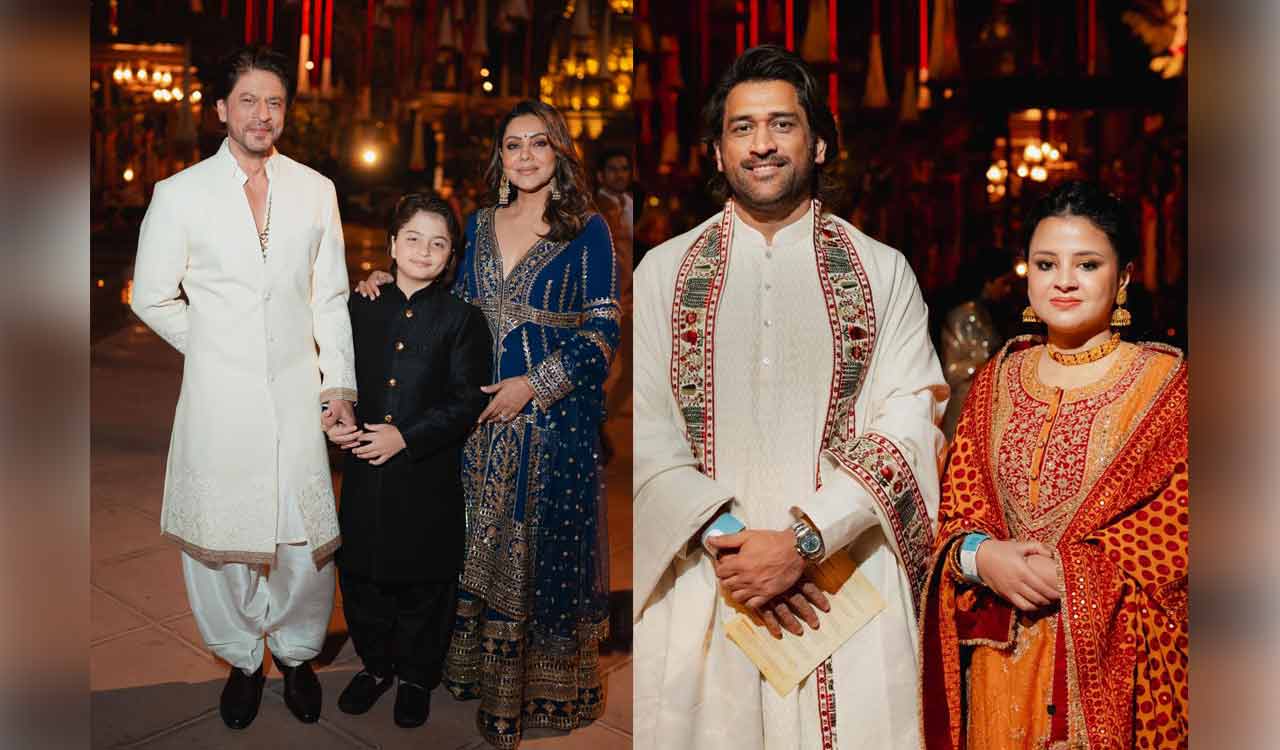 From SRK-Gauri to MS Dhoni-Sakshi: Anant-Radhika’s pre-wedding day 3 fashion highlights