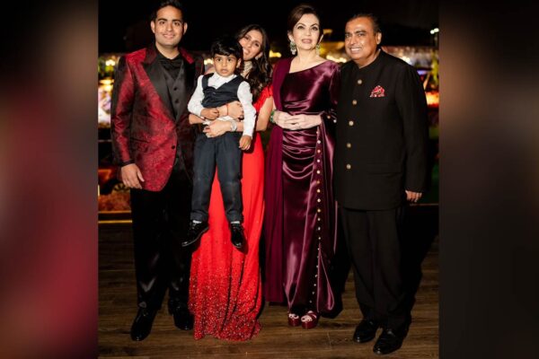 Mukesh, Nita Ambani at Anant-Radhika’s pre-wedding-Telangana Today