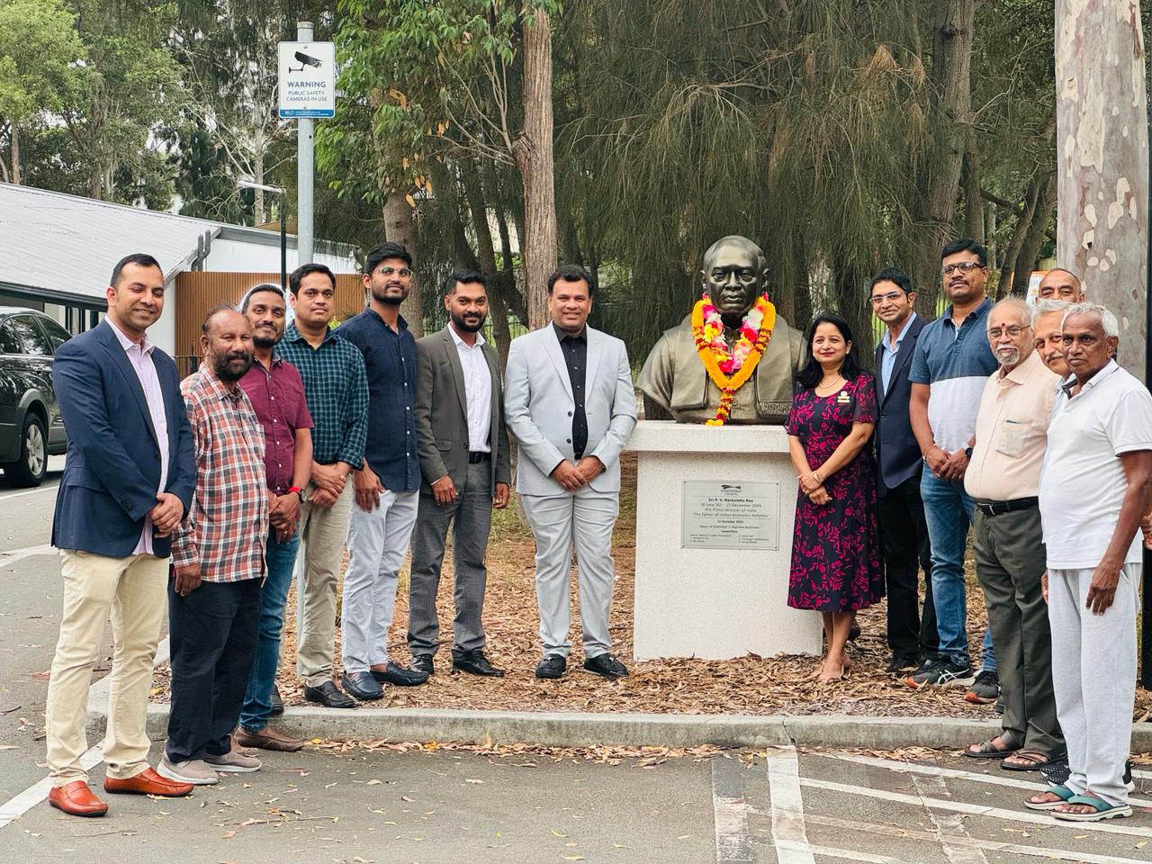 NRIs pay tribute to PV Narasimha Rao in Australia