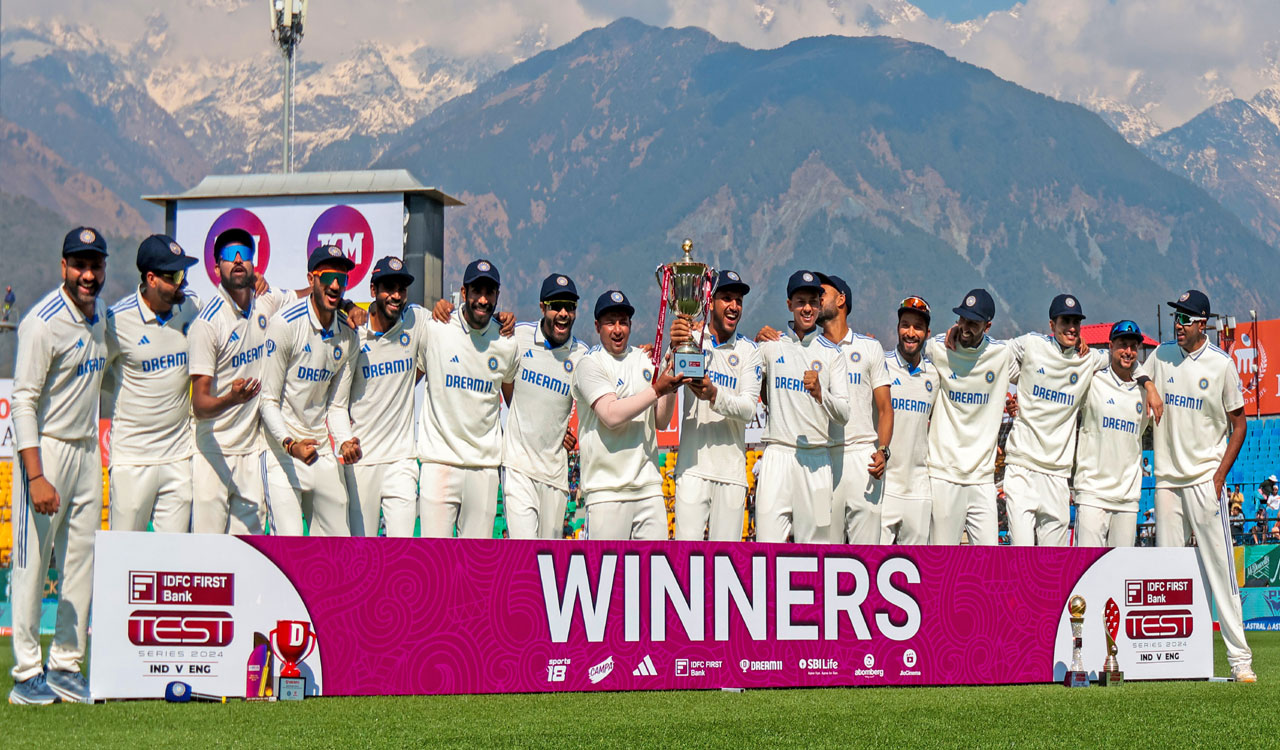 India return to top in ICC Test team rankings after series win over England