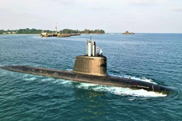 Indian Navy sub makes first visit to Campbell Bay, Nicobar Islands