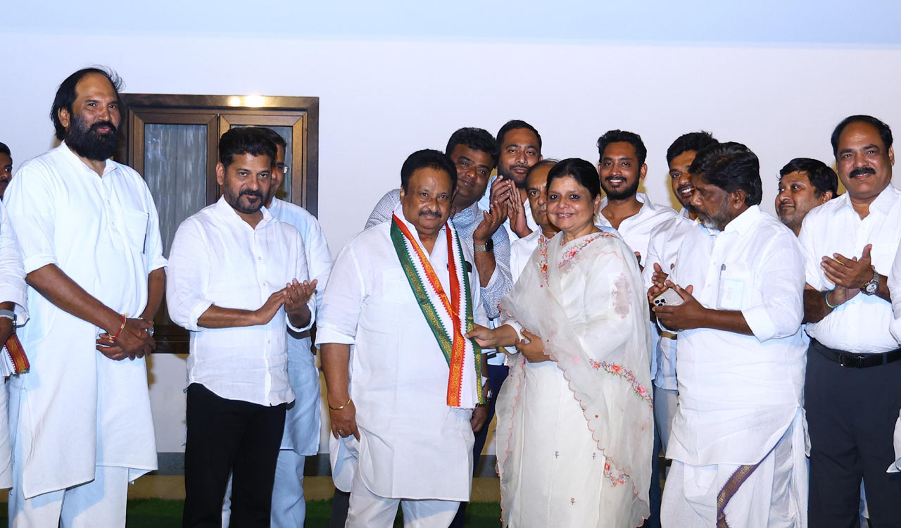 Jithender Reddy joins Congress, appointed as advisor