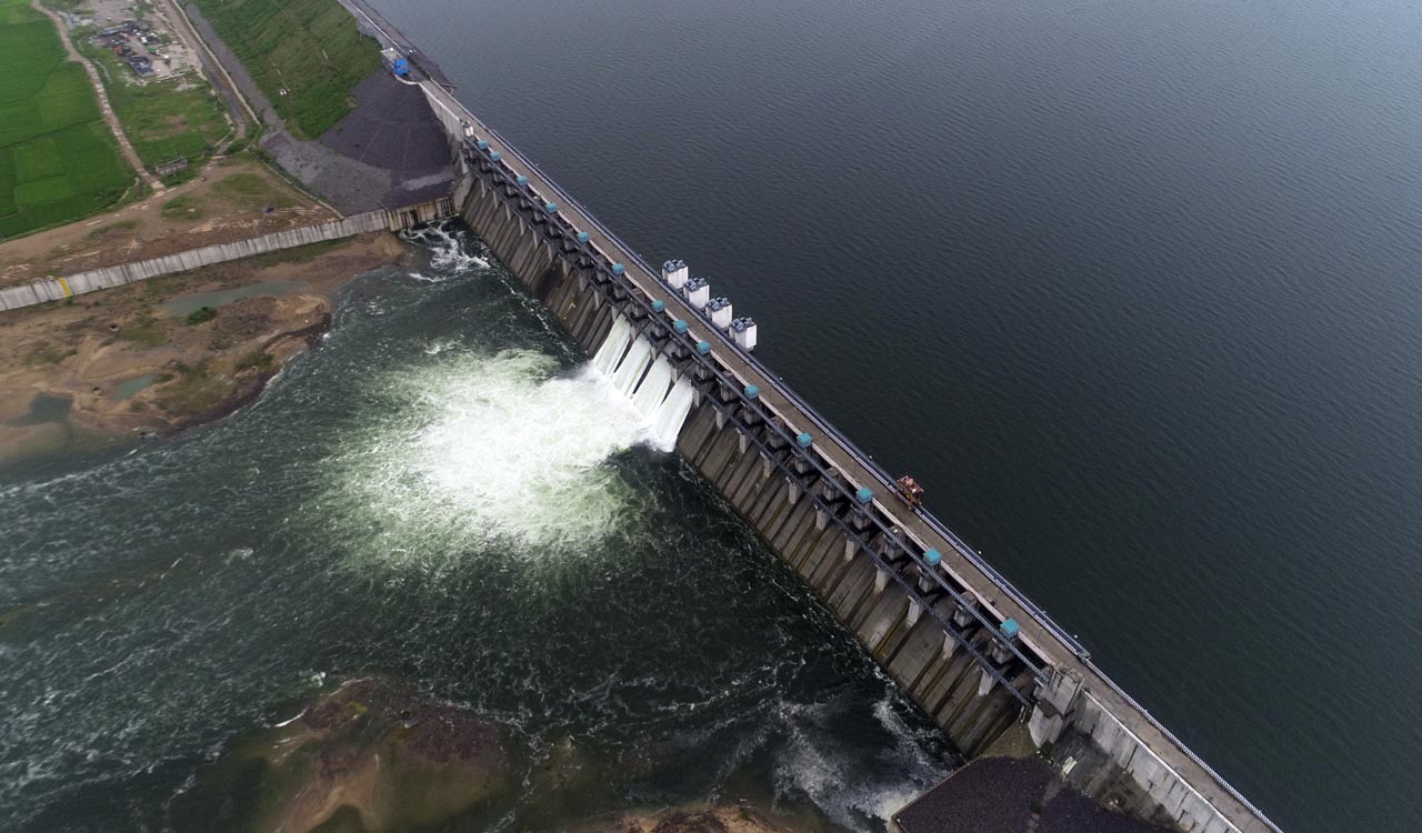 Kaleshwaram continues to help: Water released from Mallanna Sagar