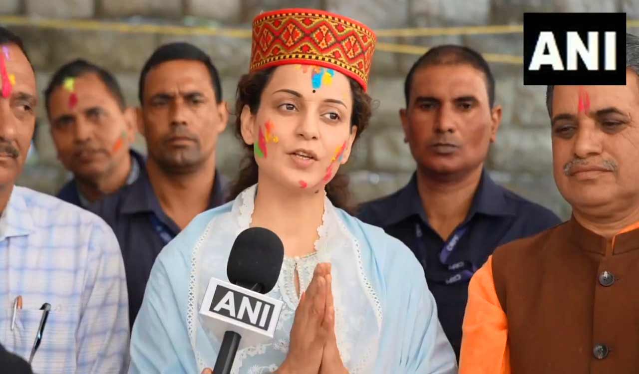 Kangana Ranaut thanks PM Modi, JP Nadda as BJP candidate from Mandi