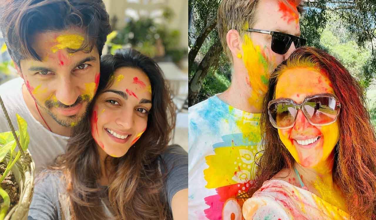 Kiara, Sidharth celebrate Holi; Preity Zinta wishes ‘joy and happiness’