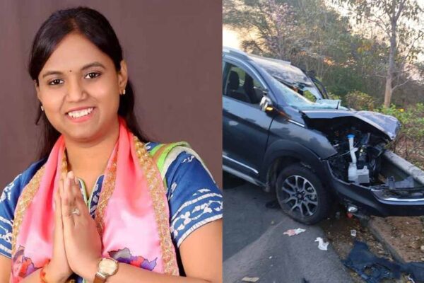 Sangareddy: Truck involved in MLA Lasya Nanditha’s accident seized