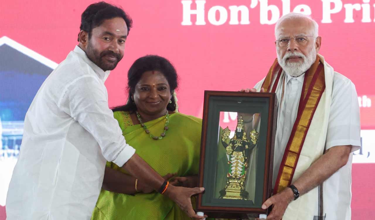 Rs 10 lakh Cr spent for Telangana in 10 years under leadership of Modi: Kishan Reddy