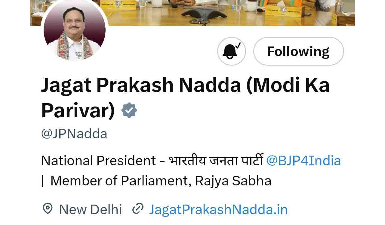 BJP President, Amit Shah, others change social media bio in solidarity with PM Modi after Lalu’s ‘no family’ jibe