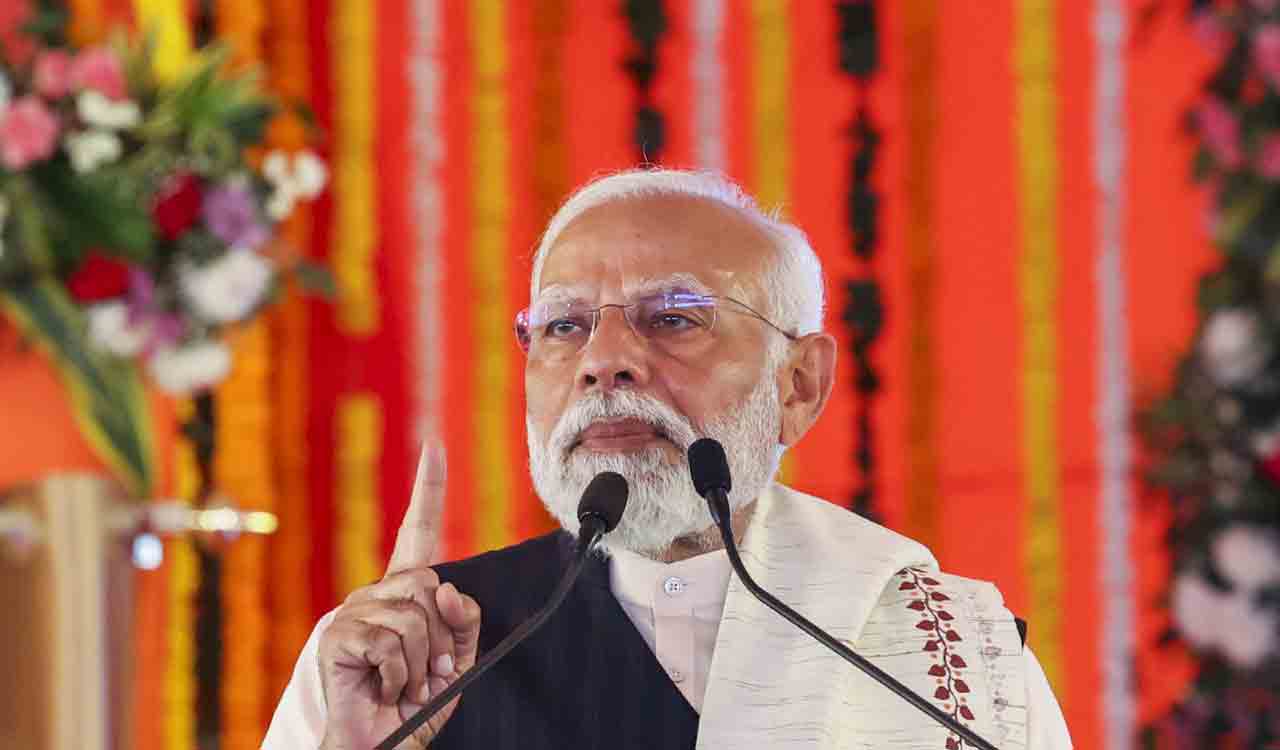 M Modi to launch projects worth Rs 62,000cr in Telangana