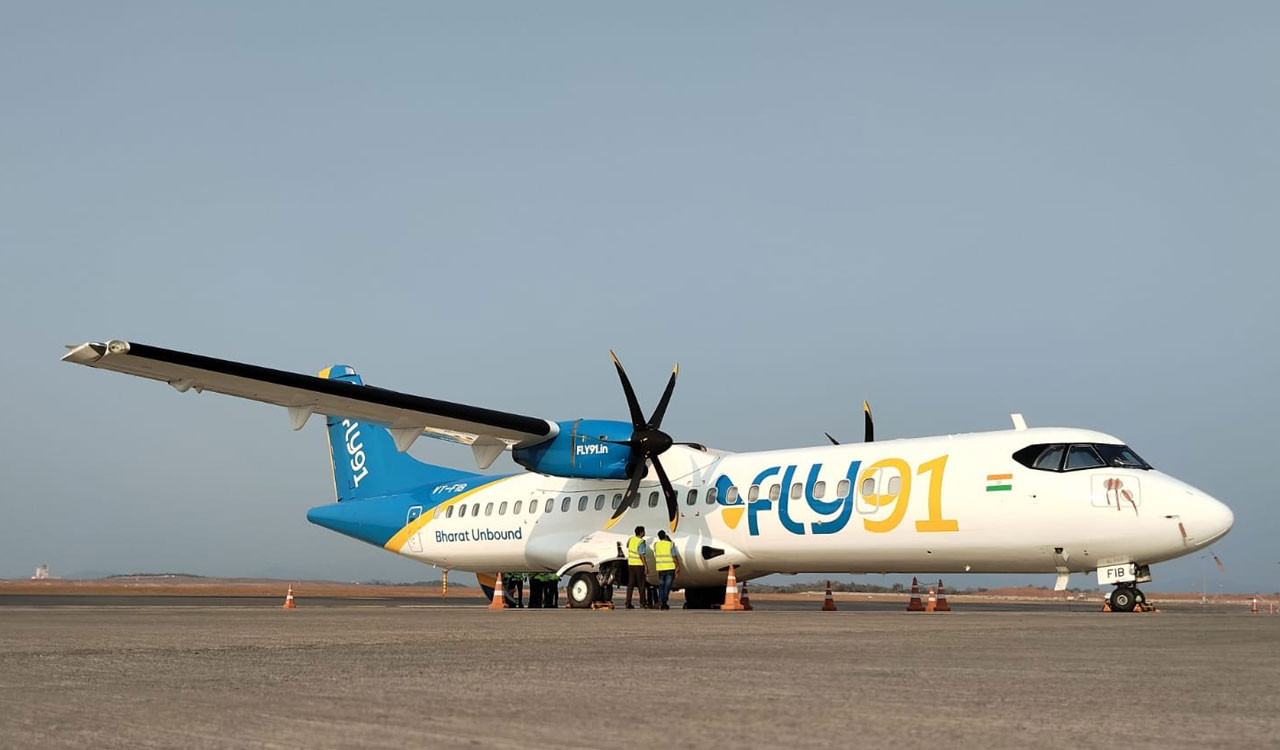 New airline Fly91 enters Hyderabad market, announces inaugural flights