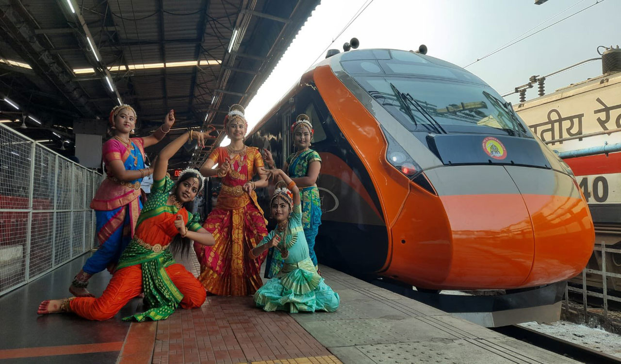 PM Modi flags off second Secunderabad-Vizag Vande Bharat Express