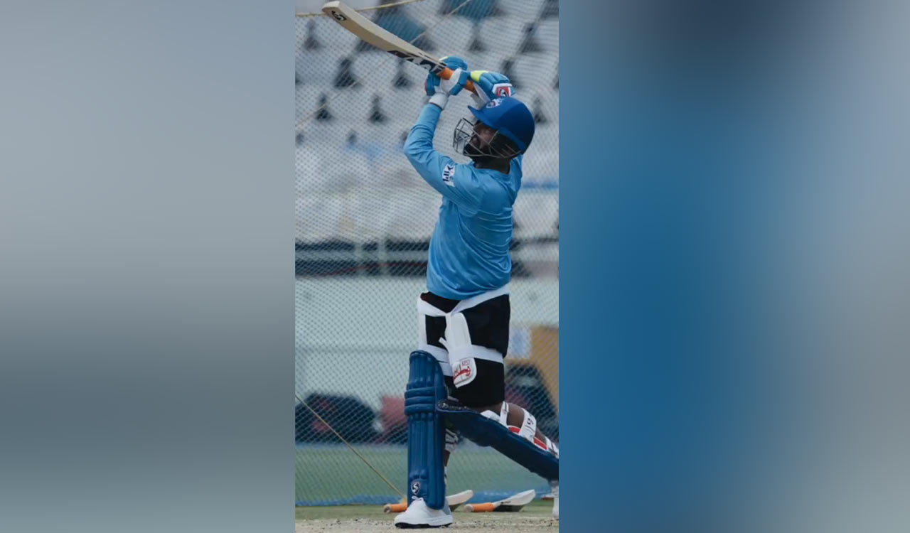 Rishabh Pant sweats it out in nets ahead of IPL 2024