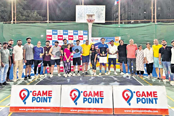 Sahil bags double crown in Pickleball Championship